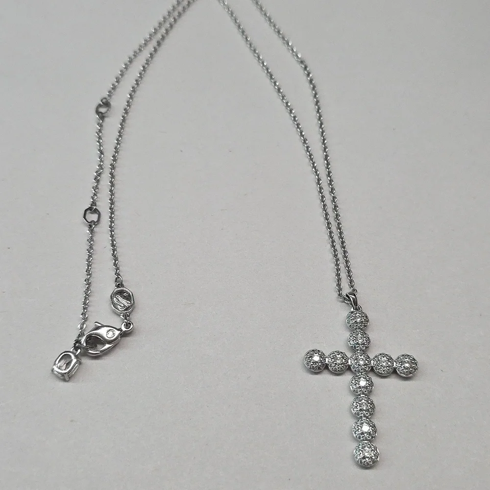 Swarovski Insigne Cross Pendant Necklace - Picture 4 of 8